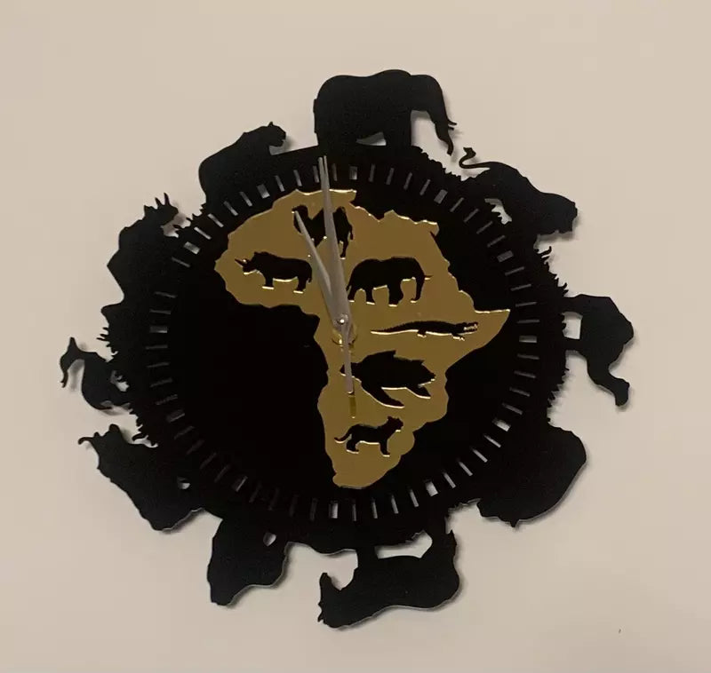 Horloge murale africaine FASSBATHILY