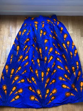 Jupe Ankara, jupe imprimée africaine