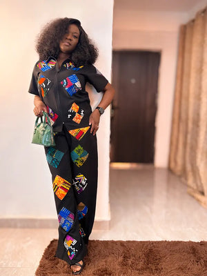 Ensemble pantalon deux pièces SPÉCIAL AWELANA TIBORI