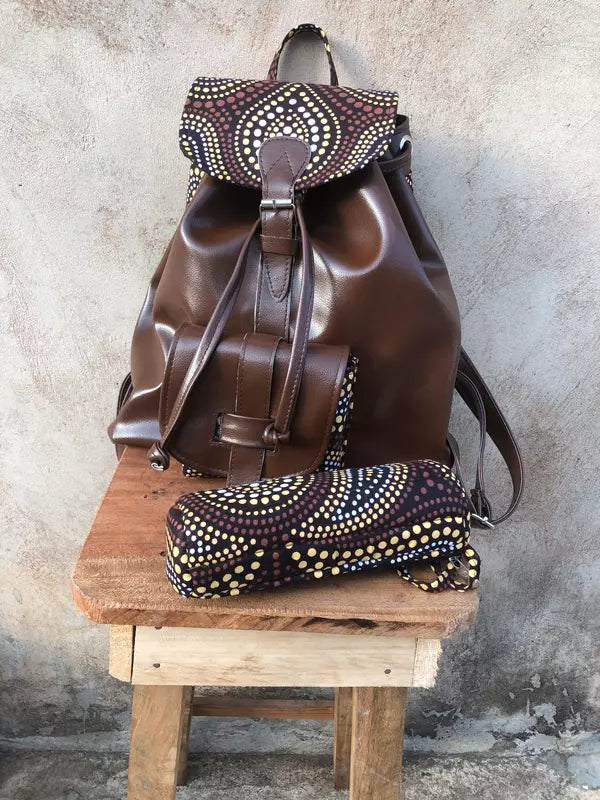Sac à dos Spirale Marron