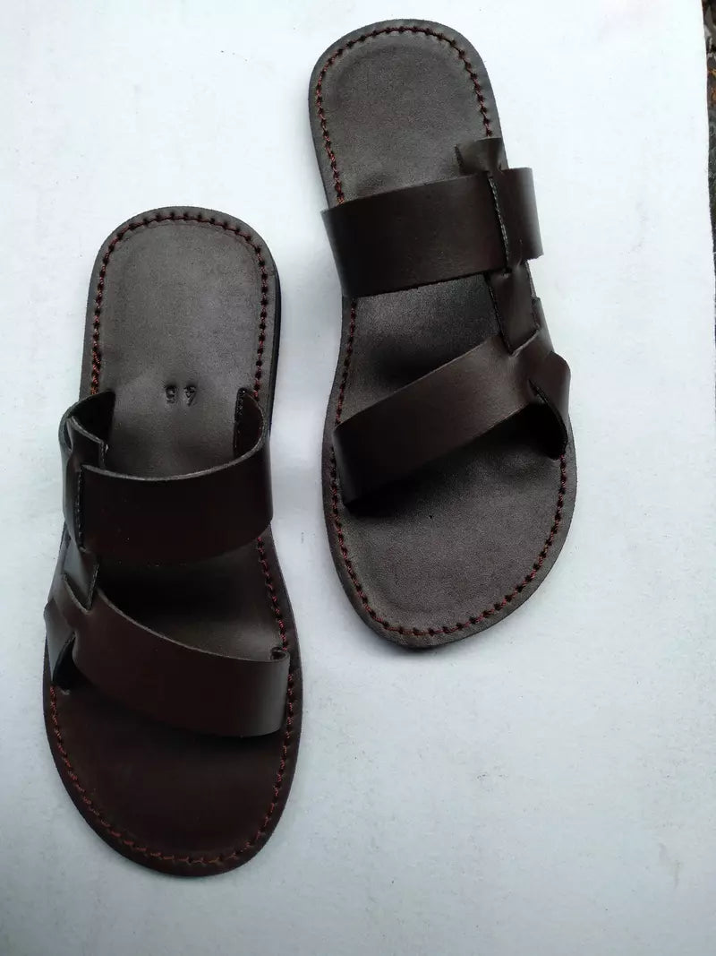 Sandales pour hommes africains, sandales d'été, sandales maasai,