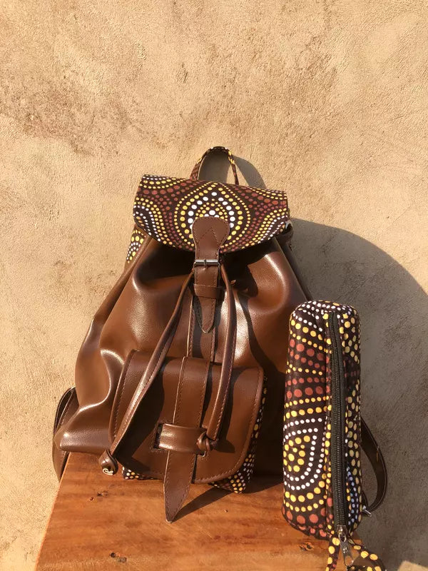 Sac à dos Spirale Marron
