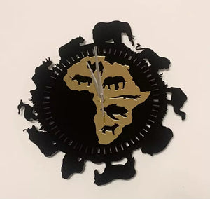 Horloge murale africaine FASSBATHILY
