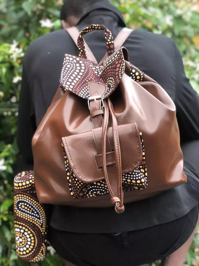 Sac à dos Spirale Marron