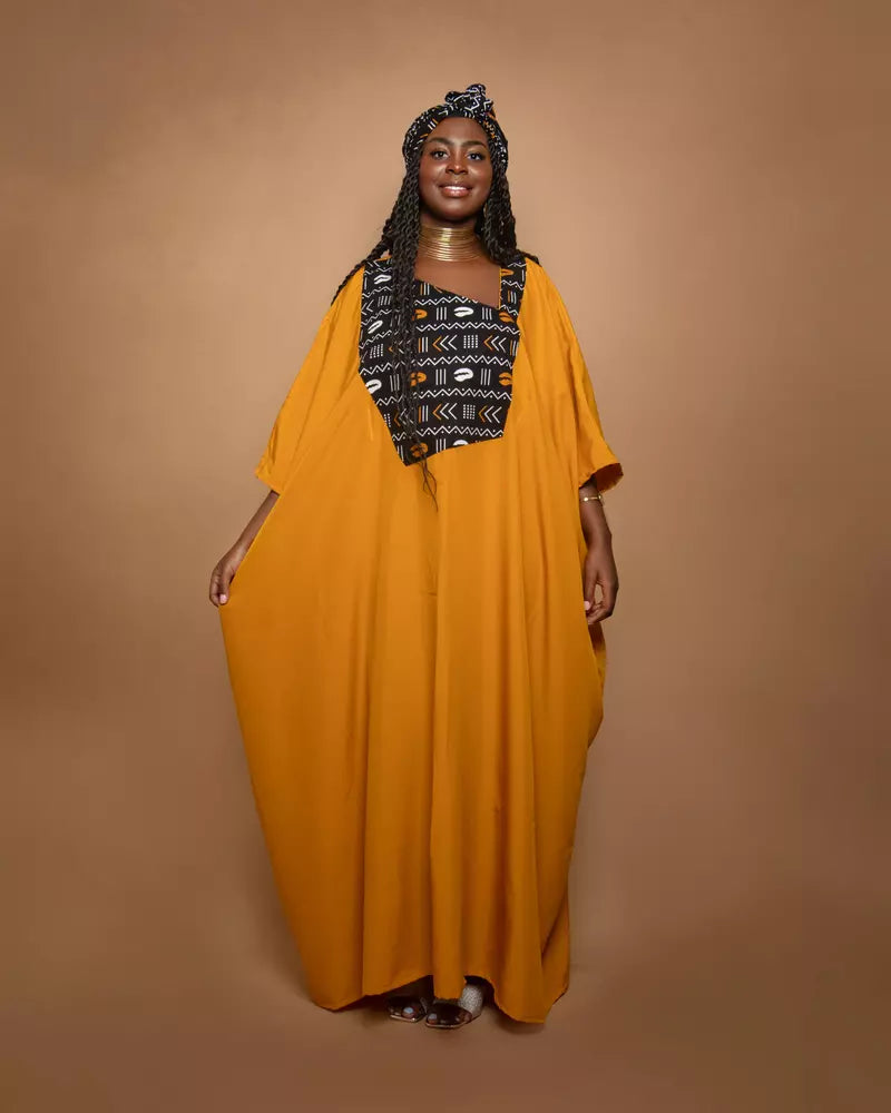 Magnifique robe boubou/caftan « Khady » ABI-CREATIONS