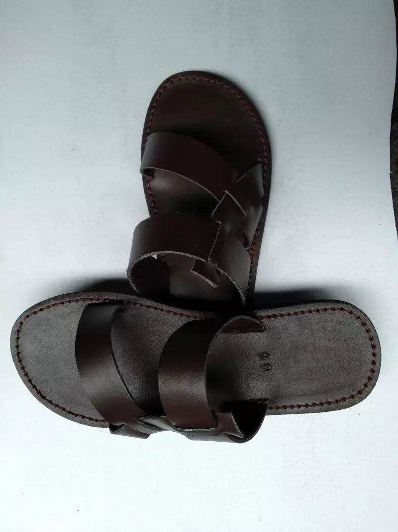 Sandales pour hommes africains, sandales d'été, sandales maasai,
