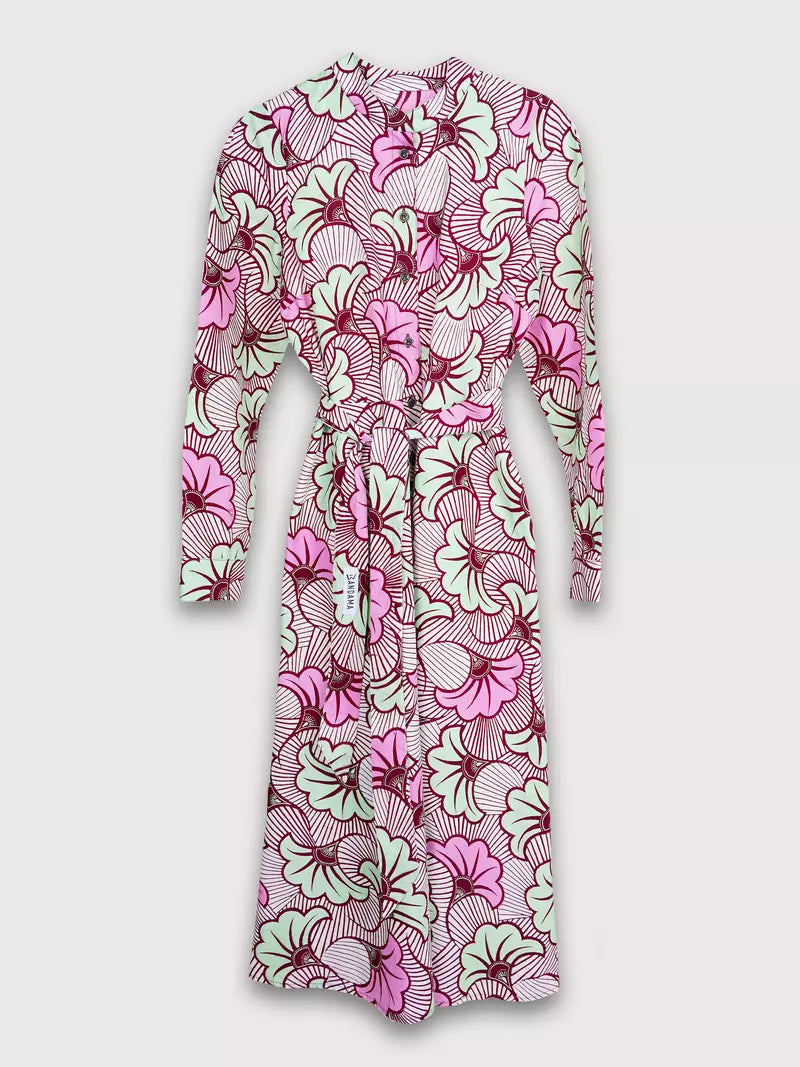 Robe chemise manches longues Daloa