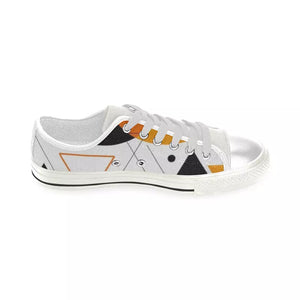 Baskets unisexes géométriques, chaussure, toile ESSYCOUTURE