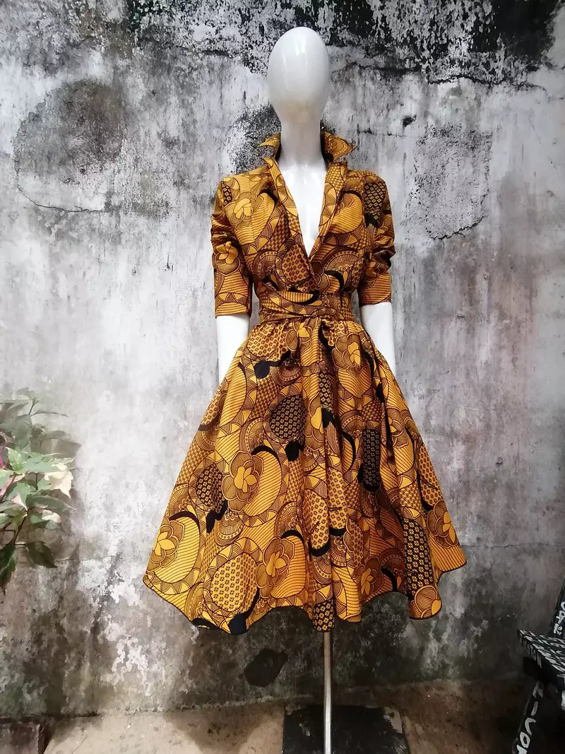 Vintage dress bf RICOTON