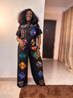 Ensemble pantalon deux pièces SPÉCIAL AWELANA TIBORI